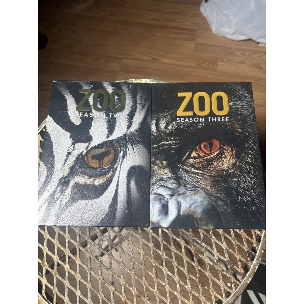 Zoo Season 2 & 3 Two Three DVD Lot With Slipcovers Used